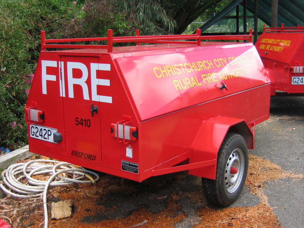 CHRISTCHURCH CITY COUNCIL EQUIPMENT TRAILER
