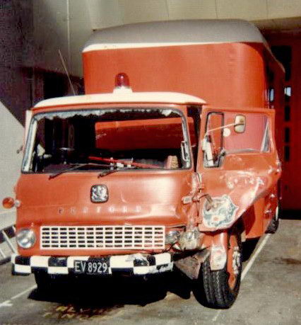 1969 Bedford TK Salvage Tender Following accident with bus 20 May 1976