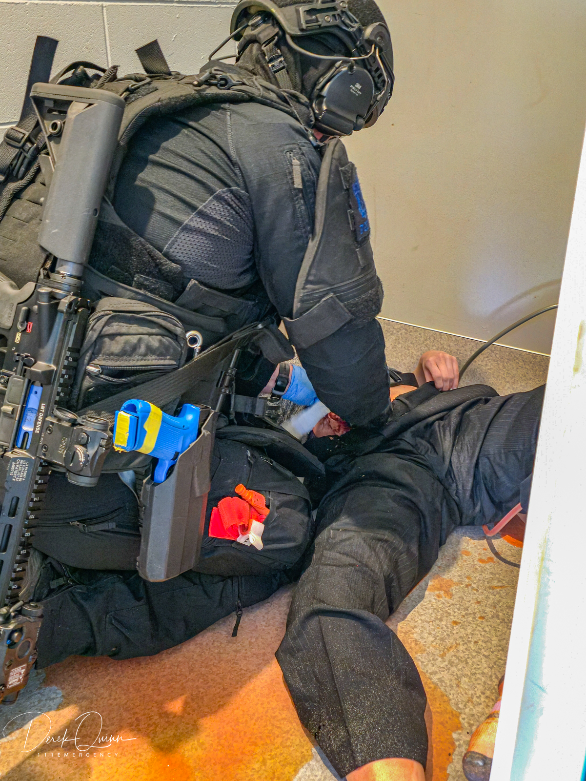 NZ POLICE ARMED OFFENDER SQUAD TRAINING