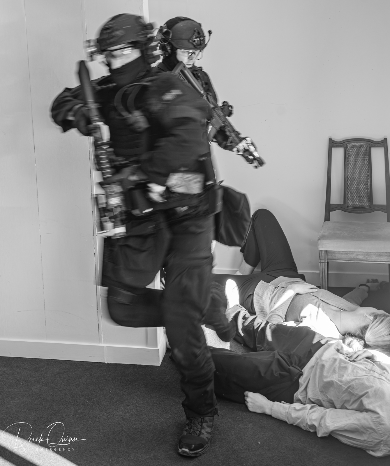NZ POLICE ARMED OFFENDER SQUAD TRAINING