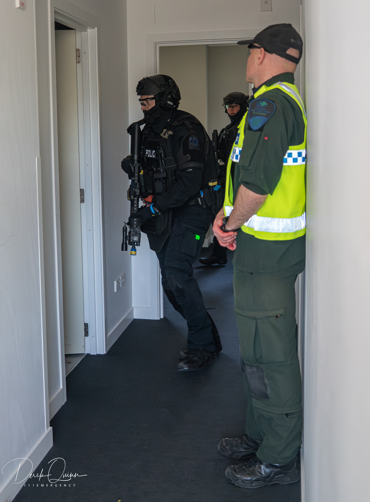 NZ POLICE ARMED OFFENDER SQUAD TRAINING