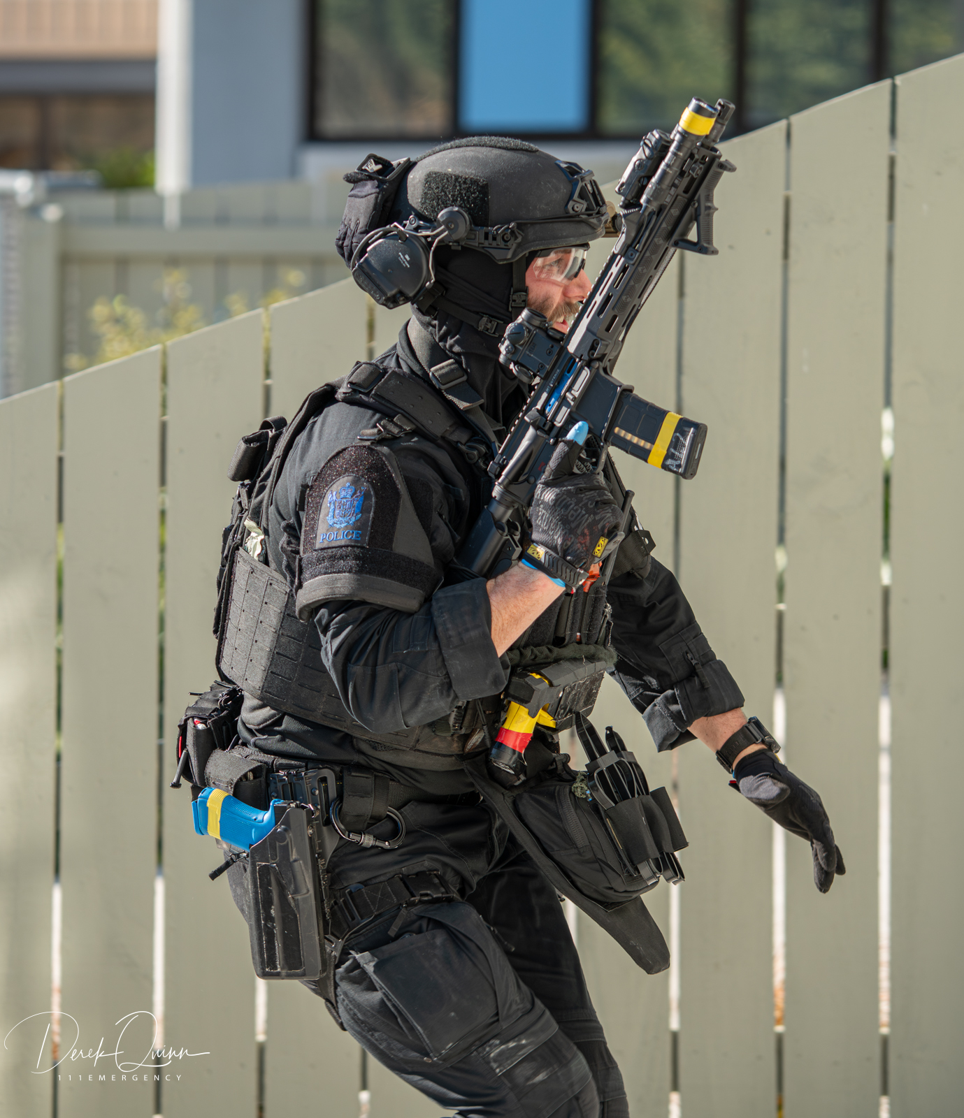NZ POLICE ARMED OFFENDER SQUAD TRAINING