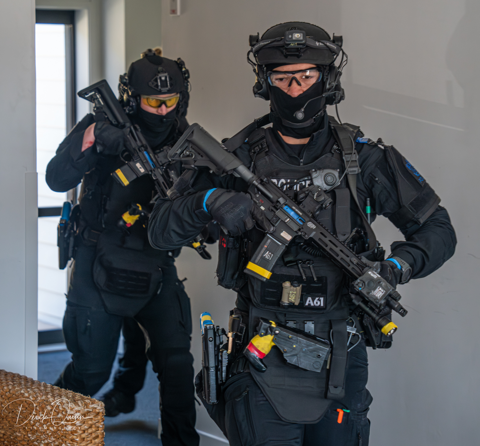 NZ POLICE ARMED OFFENDER SQUAD TRAINING